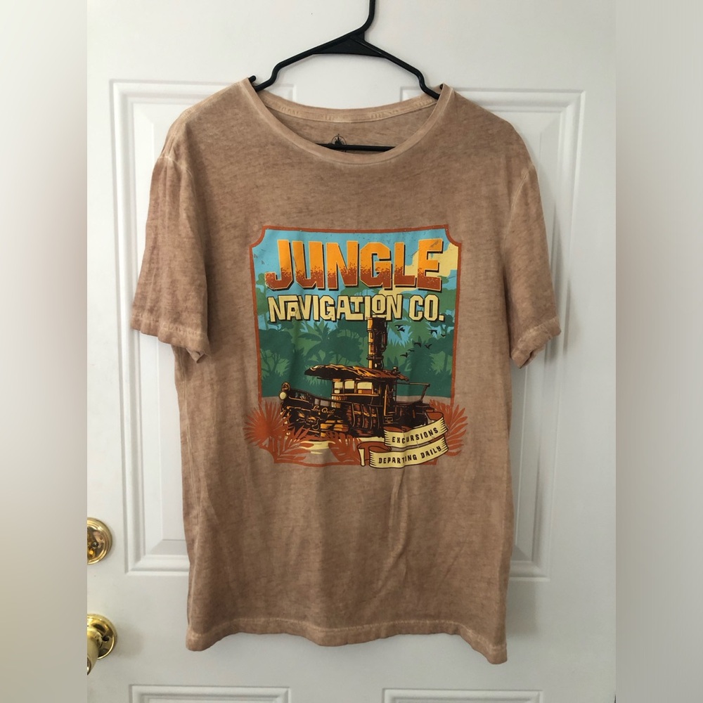 Disney’s Jungle Cruise Jungle Navigation Co. Adventure Tee size Small